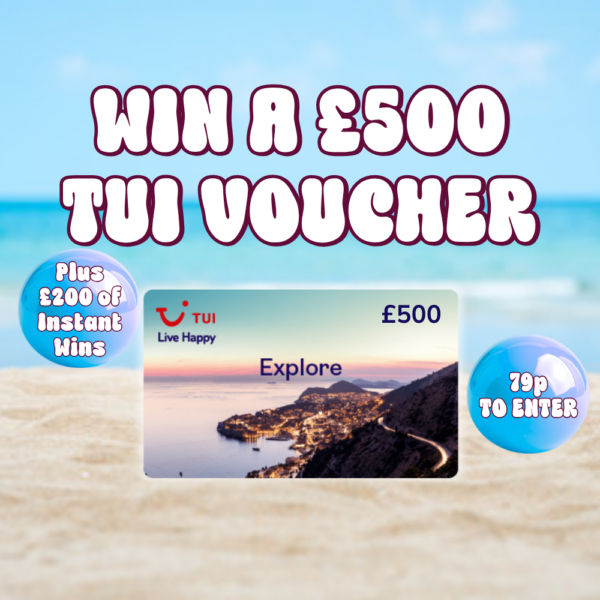 Win a £500 Tui Voucher