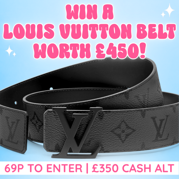 Win An LV Belt Worth £450!
