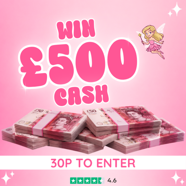 Win £500 Cash!