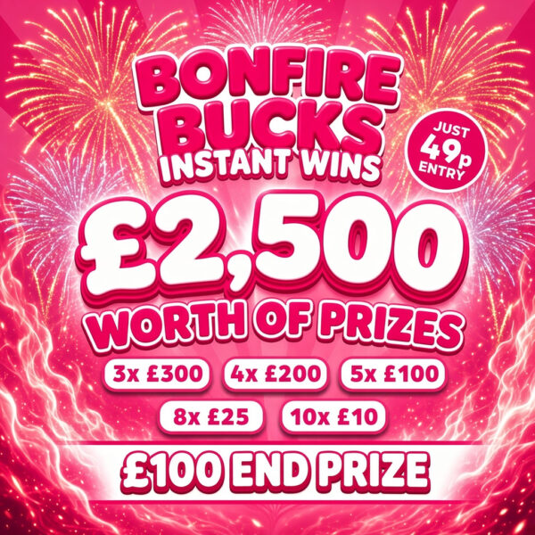 Bonfire Bucks Cash Instant Wins