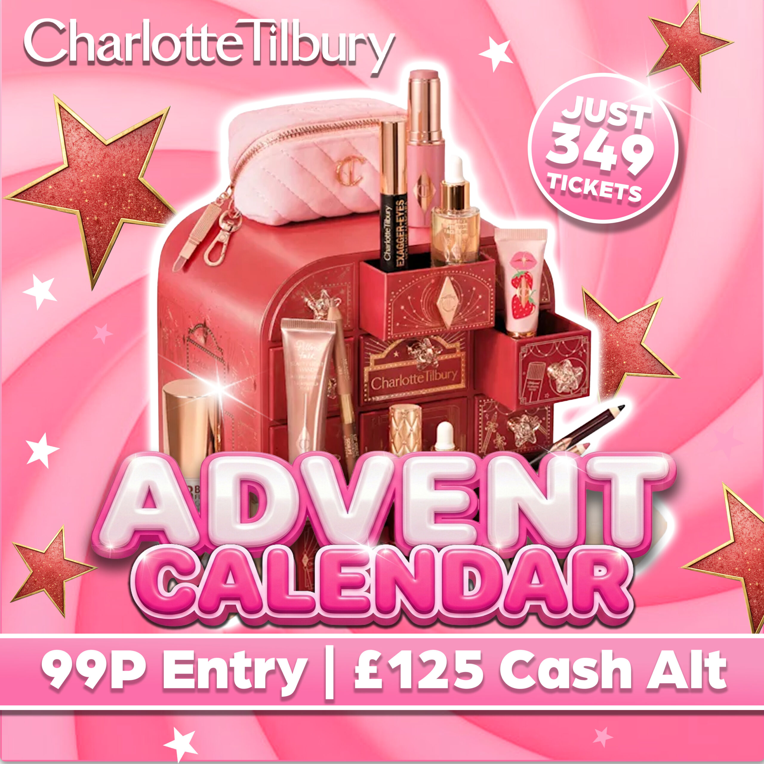 Charlotte Tilbury Hollywood Beauty Advent Calendar!